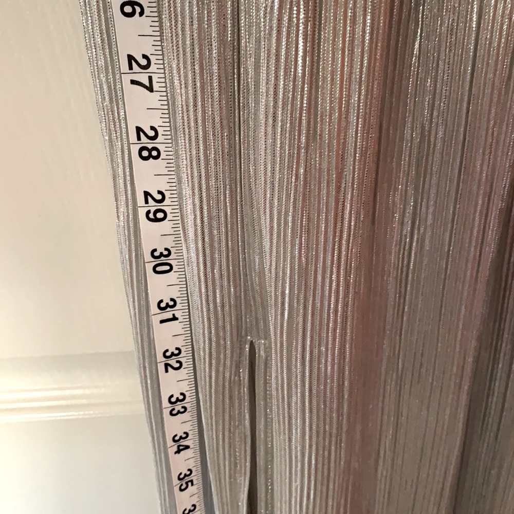BCBG Generation Silver Metallic Dress - Picture 8 of 12